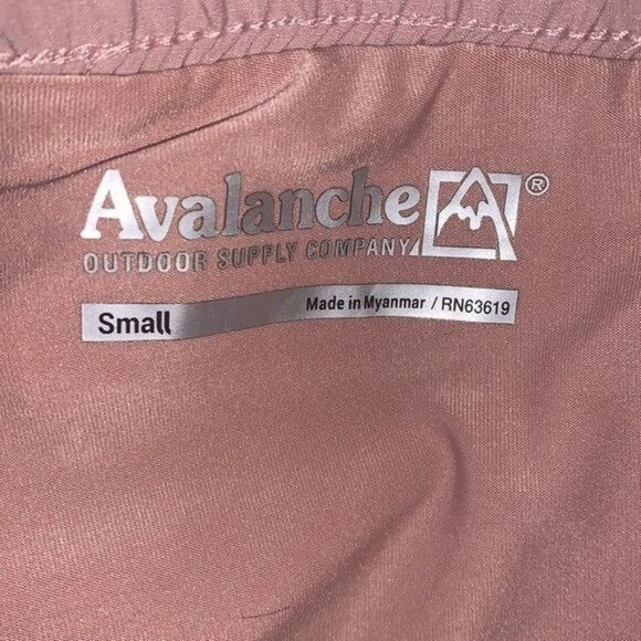 Avalanche Outdoor Supply Co. Pink Cargo Skort S With Pockets & Elastic Waist 80% - Picture 2 of 11